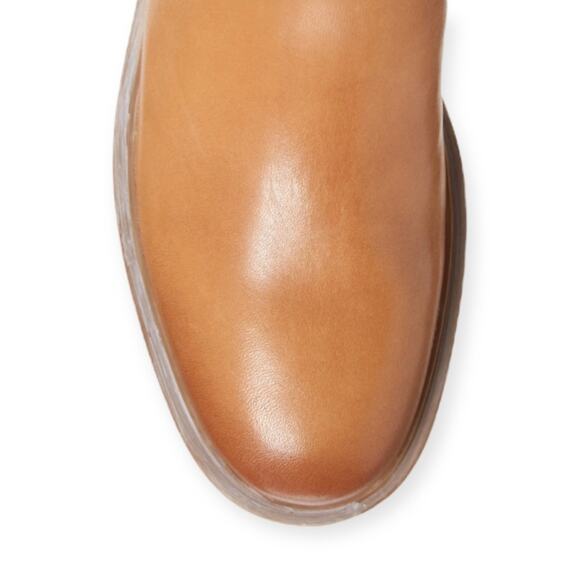 Sam Edelman Freda Tall Leather Boot Cashew Size 6.5 NWT $225 MSRP - Picture 5 of 6